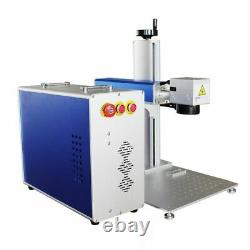 30W Raycus Fiber Laser Marking Engraving Machine Rotary Axis for Tumblers FDA CE