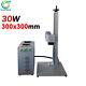 30w Raycus Fiber Laser Marking Machine 300x300mm Rotary Axis Dhl Shipping To Us
