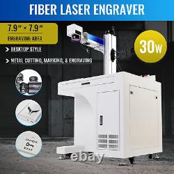 30W Raycus Fiber Laser Marking Machine 7.9 ×7.9 for Metal Engraver Marker New