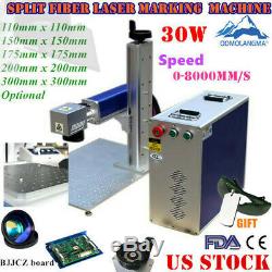30W Raycus Fiber Laser Marking Machine CNC Laser Metal Engraving Ring Guns DIY