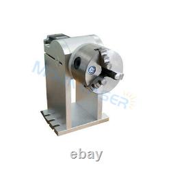 30W Raycus Fiber Laser Marking Machine CNC Metal Engraving Cut 80mm Rotary Axis