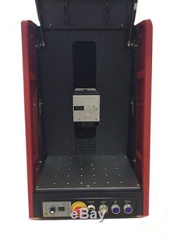 30W Raycus Fiber Laser Marking Machine Enclosed Engraver Metal Engraving FDA CE