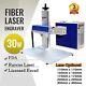 30w Raycus Fiber Laser Marking Machine Engraving Machine With Rotary For Tumbler
