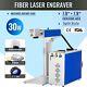 30w Raycus Fiber Laser Marking Machine Metal Engraving Equipment For Tumbler