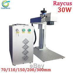 30W Raycus Fiber Laser Marking Machine Metal Non-Metal Engraving Steel engraver