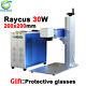 30w Raycus Fiber Laser Marking Machine With Rotary Device And Dhl Shipping Cost