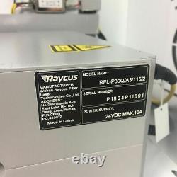 30W Raycus Fiber Laser Metal Marking Machine For Steel logo Engraving DIY Marker