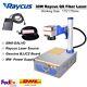 30w Raycus Qs 175175mm Fiber Laser Marking Machine Foldable &foot Panel Glasses