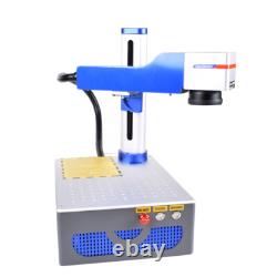 30W Raycus QS Fiber Laser Marking Machine Rotary Axis Metal Marking Ezcad2 BJJCZ
