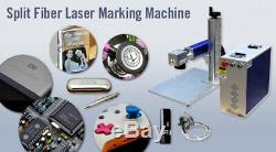 30W Split Fiber Laser Marking Engraving Engraver Machine Raycus Laser Ezcad