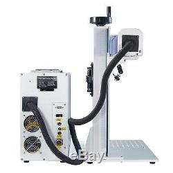 30W Split Fiber Laser Marking Machine 7.9x7.9 Metal Engraver Engraving CNC