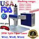 30w Split Fiber Laser Marking Machine Metal Laser Engraving Fda Rotation Axis