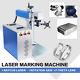 30w Split Fiber Laser Marking Machine With Rotary Axis 200x200mm Metal Engraver