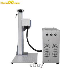 30W fiber laser marking machine for metal 110mm110mm Split fiber marking laser