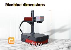 30W integrated fiber optic cable Laser Marking Machine Laser engraving machine