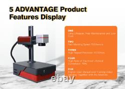 30W integrated fiber optic cable Laser Marking Machine Laser engraving machine