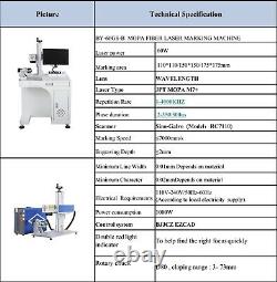 30 W MOPA JPT M7 Fiber Laser Marking Machine, 10 Days DHL Delivery To Your Door