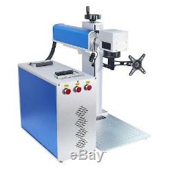 30 Watt Split Fiber Laser Marking Machine 7.9x7.9 Metal Marker Cutter Engraver