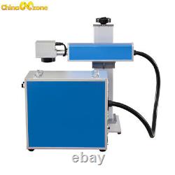 30 watt fiber laser marking machine 300mm300mm metal jewelry engraving machine