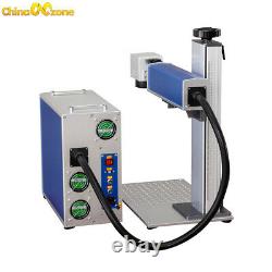 30 watt fiber laser marking machine 300mm300mm metal jewelry engraving machine