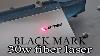 30w Fiber Laser Black Mark Using Laser Ink