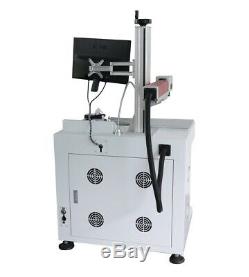 30w Fiber Laser Marking Machine Engraving Metal Nameplate 20cmx20cm With FREE PC