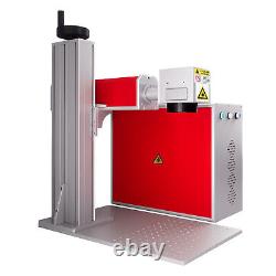 30x30cm 60W 110V JPT M7 Mopa Fiber Laser Marking Machine Steel Metal 11.8x11.8in