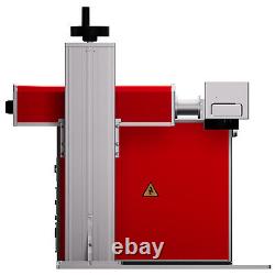 30x30cm 60W 110V JPT M7 Mopa Fiber Laser Marking Machine Steel Metal 11.8x11.8in