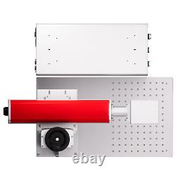 30x30cm 60W 110V JPT M7 Mopa Fiber Laser Marking Machine Steel Metal 11.8x11.8in