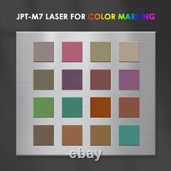 30x30cm 60W 110V JPT M7 Mopa Fiber Laser Marking Machine Steel Metal 11.8x11.8in