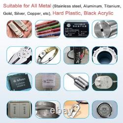 3D 300W JPT M7 MOPA Fiber Laser Marking Machine Curved Relief Deep Engraving US