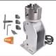 3jaws Diameter 80mm Lathe Rotary Chuck For Fiber Laser Engraving Marking Machine