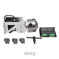 3Jaws Rotary Axi Chuck for Laser Marking Machine Fiber Laser Engraver Attachment