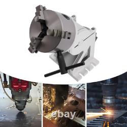 3 Jaws Rotary Chuck for Laser Marking Machine, Fiber Laser Engraver Attachment