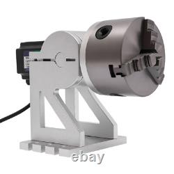 3 Jaws Rotary Chuck for Laser Marking Machine, Fiber Laser Engraver Attachment