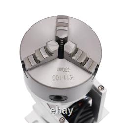 3 Jaws Rotary Chuck for Laser Marking Machine, Fiber Laser Engraver Attachment