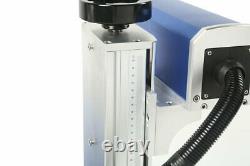 50W 150x150mm Detached Fiber laser marking machine metal Non+ Rotary Axis