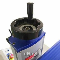 50W Desktop Fiber Laser Marker Marking Engraving Machine, Rotary Axis Include