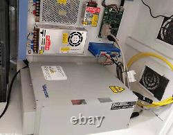 50W Fiber Laser Marking Engraver Machine Raycus Laser with Computer Logo FDA CE