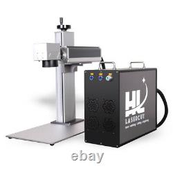 50W Fiber Laser Marking Engraving Machine Max Laser Engraver 175x175mm Lens