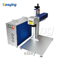 50W Fiber Laser Marking & Engraving Machine for Metal & Non Metal 110V / 220V