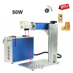 50W Fiber Laser Marking Machine Engraving Machine Laser Focus High Precision
