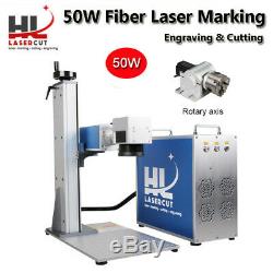 50W Fiber Laser Marking Machine Laser Engraver For Metal & Non-Metal Red Dot