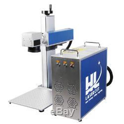 50W Fiber Laser Marking Machine Laser Engraver For Metal & Non-Metal Red Dot