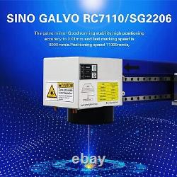 50W Fiber Laser Marking Machine Laser Engraver for Metal, Silver, Stainless