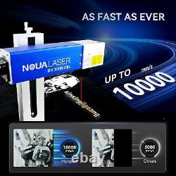 50W Fiber Laser Marking Machine Laser Engraver for Metal, Silver, Stainless