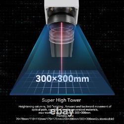 50W Fiber Laser Marking Machine Laser Engraver for Metal, Silver, Stainless