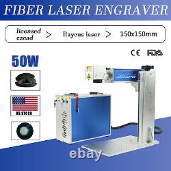 50W Fiber Laser Marking Machine Laser Marker Engraver 5.9''x5.9'' US Stock EzCad