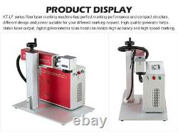 50W Fiber Laser Marking Machine, Lens44 for Jewelry Deep Engraving and Cutting