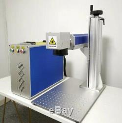 50W Fiber Laser Marking Machine Metal Engraving Engraver FREE DHL SHIPPING 200mm